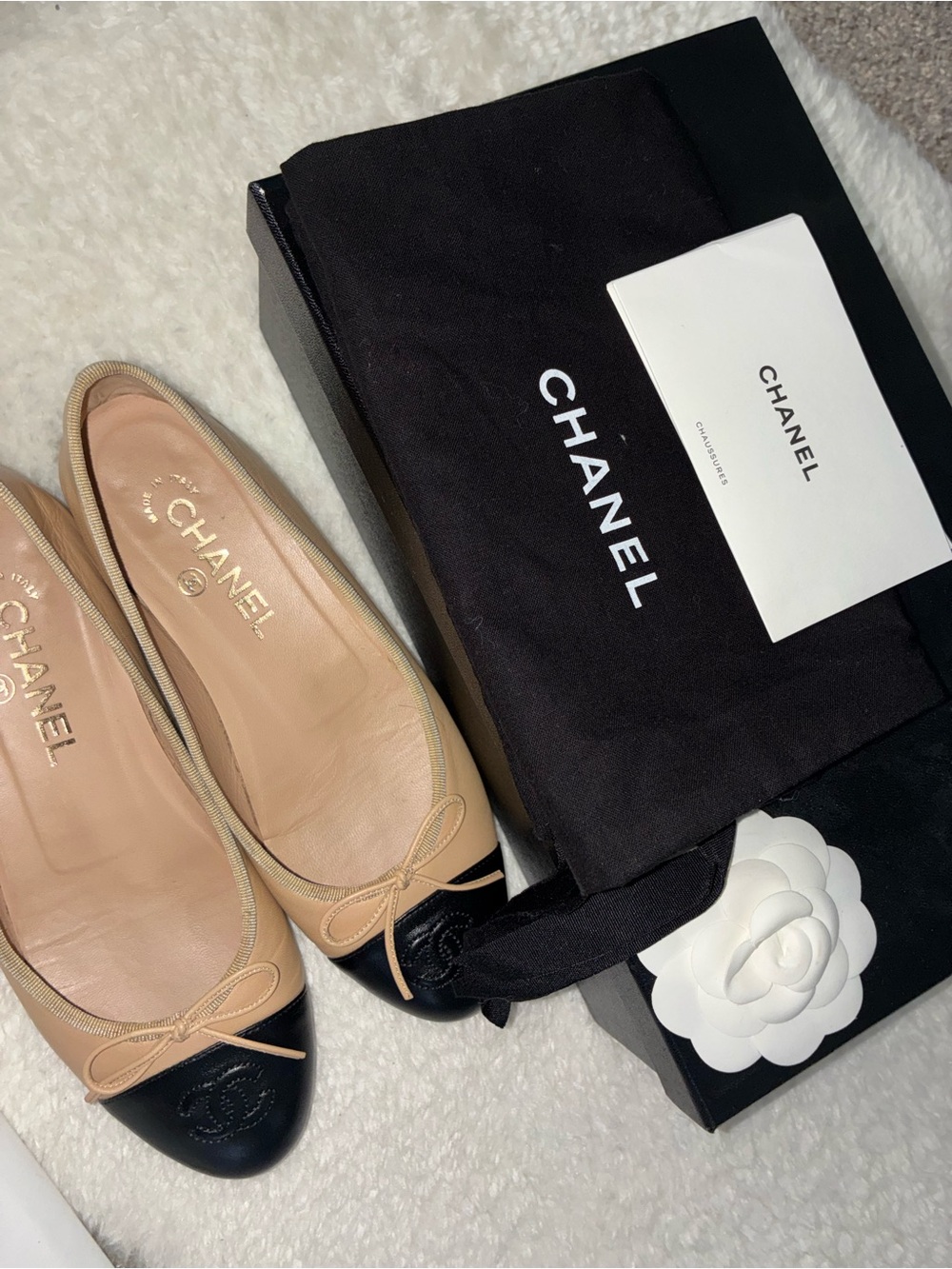CHANEL Ballet Flats